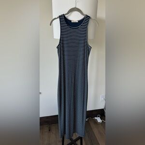 Marine Layer ribbed knit striped tank dress